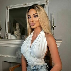 Young woman looking for man photo